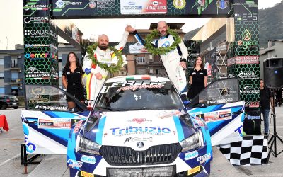 Carmine Tribuzio e Fabiano Cipriani sbancano il Rally Cassino-Pico 2021