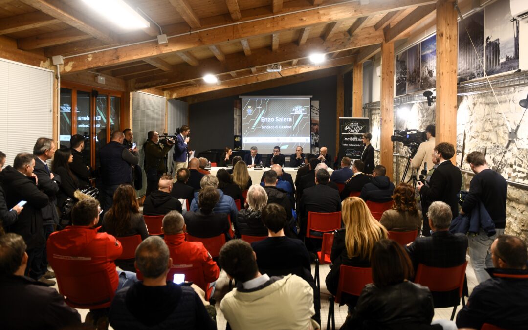 Il Rally del Lazio Cassino pronto al via